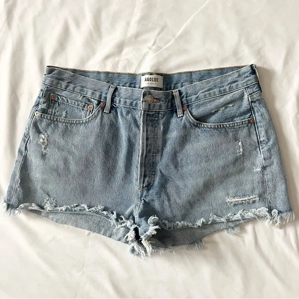 Agolde Parker Vintage Cut Off Short in Swapmeet Size 31